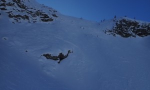 Skitour Oberbachernspitze - Abfahrt ins Altensteinertal