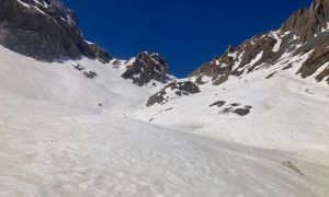 Skitour Valentin Gletscherlauf - Aufstieg zum Valentintörl