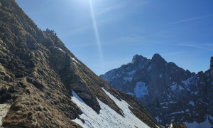Skitour Valentin Gletscherlauf - Skidepot