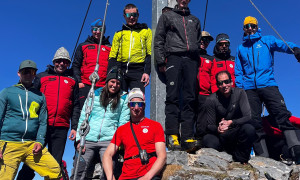 Skitour Valentin Gletscherlauf - Gipfelsieg
