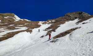 Skitour Valentin Gletscherlauf - Abfahrt
