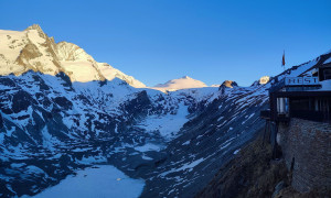 Skihochtour Johannisberg - Start bei der Franz-Josefs-Höhe
