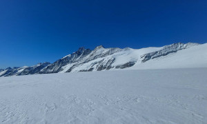 Skihochtour Johannisberg - Aufstieg über Pasterzenboden mit Glockner