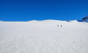 Skihochtour Johannisberg - Aufstieg über Pasterzenboden