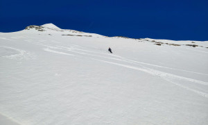 Skihochtour Johannisberg - Abfahrt