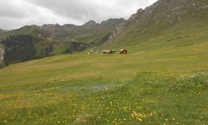 Bergtour Peitlerkofel - Almlandschaft