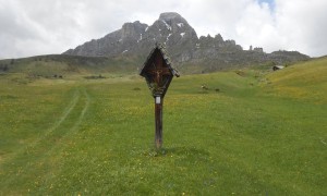 Bergtour Peitlerkofel - Almlandschaft