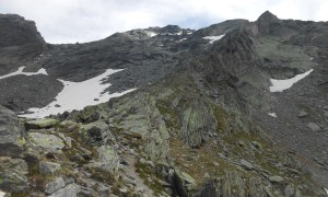 Bergtour Großer Moosstock - Aufstieg