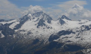 Bergtour Großer Moosstock - Blick zum Hochgall