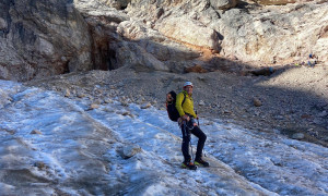Hochtour Marmolata - Zustieg über Altgletscher Hochtour Marmolata - Zustieg über Altgletscher