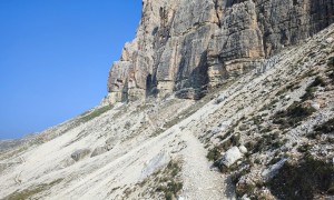 Klettersteig Tofana di Rozes - Zustieg