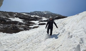Klettersteig Tofana di Rozes - Abstieg Nordostflanke
