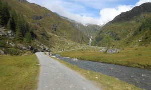 Hochtour Dreiherrenspitze - kurz vor der Kehreralm