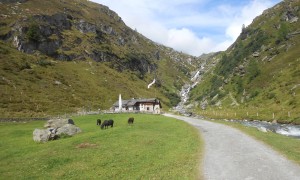 Hochtour Dreiherrenspitze - kurz vor der Kehreralm