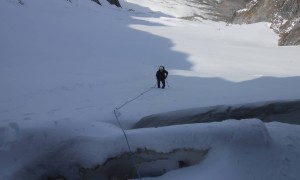 Hochtour Dreiherrenspitze - Schlüsselstelle