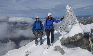 Hochtour Dreiherrenspitze - Gipfelsieg