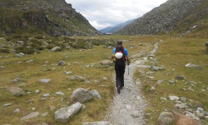Hochtour Dreiherrenspitze - Abstieg zur Lahneralm