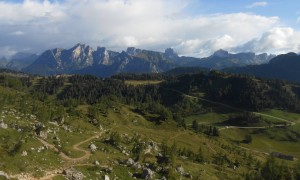 Klettersteig Civetta - oberhalb Pioda-Alm