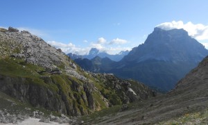 Klettersteig Civetta - Blick zum Monte Pelmo