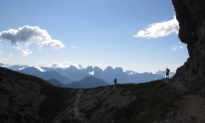 Klettersteig Civetta - Zustieg Klettersteig