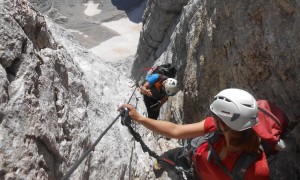 Klettersteig Civetta - beeindruckender Monte Pelmo