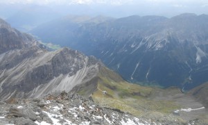 Bergtour Habicht - Abstieg zur Innsbrucker Hütte