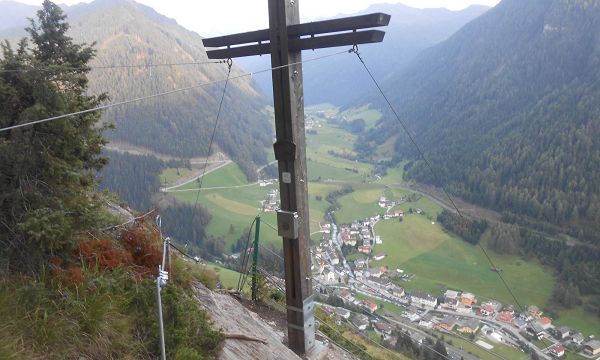 Klettersteig Stafflacher Wand - Nordtirol (Tourbild)