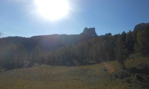 Klettersteig Averau - Zustieg