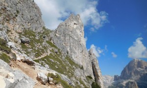 Klettersteig Averau - Zustieg Ferrata Gusela