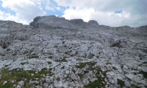 Klettersteig Averau - Blick zum Ra Gusela