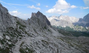 Klettersteig Averau - Zustieg Nuvolau