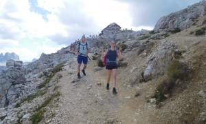 Klettersteig Averau - Abstieg vom Nuvolau