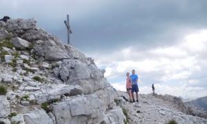 Klettersteig Averau - Gipfelsieg