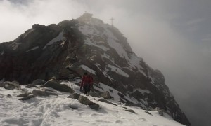 Hochtour Hochalmspitze - Abstieg zu den Steinernen Mandln