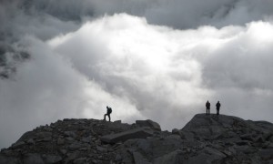 Hochtour Hochalmspitze - Abstieg Rudolstädter Weg