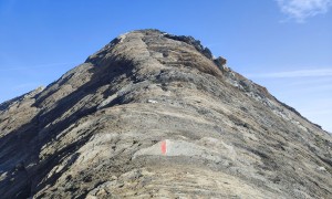 Bergtour Kreuzspitze - Aufstieg Sajatkrone