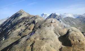 Bergtour Kreuzspitze - Gipfelsieg Hinterer Sajatkopf