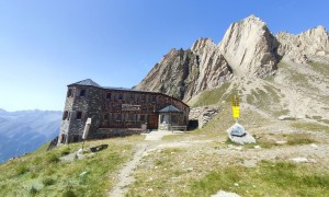 Bergtour Kreuzspitze - bei der Sajathütte