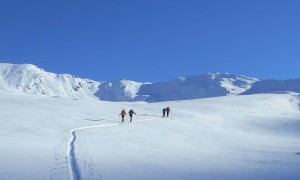 Skitour Kugelwand - Aufstieg
