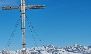Skitour Spitzköfele - Gipfelsieg Skitour Spitzköfele - Gipfelsieg