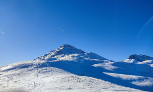 Abfahrt, Rückblick Gipfel