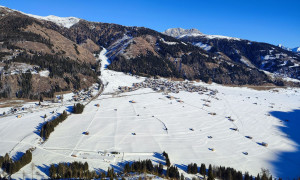 Abfahrt, Blick nach Obertilliach