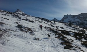 Skitour Hochgasser - Aufstieg Venedigerblick