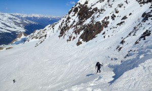 Skihochtour Köllkuppe - Schlussanstieg