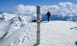 Skihochtour Köllkuppe - Gipfelsieg