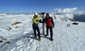 Skihochtour Köllkuppe - Gipfelsieg