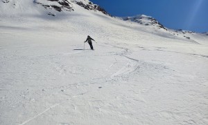 Skihochtour Köllkuppe - Abfahrt
