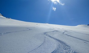 Skihochtour Köllkuppe - Abfahrt