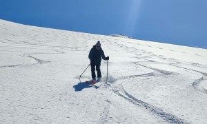 Skihochtour Köllkuppe - Abfahrt