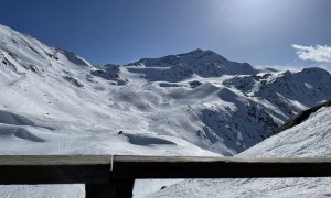 Skihochtour Köllkuppe - Marteller Hütte, Blick zur Zufallspitze